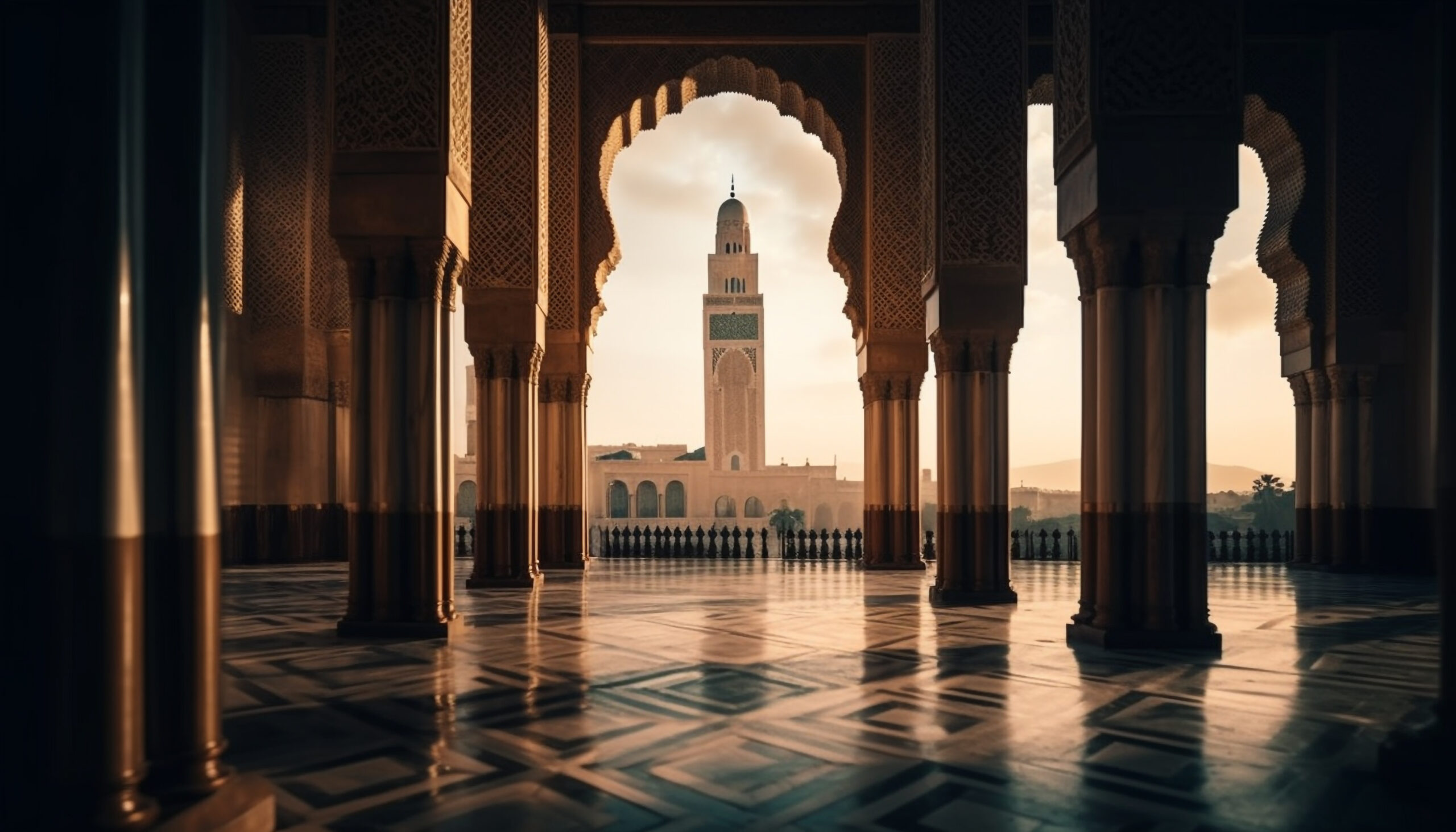 Minaret of a mosque